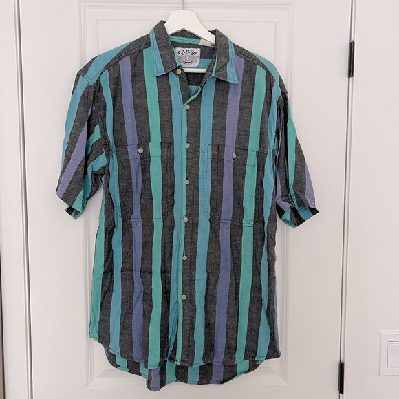 COPY - Vintage Cargo Clothing Concept Button Up - Picture 1 of 3